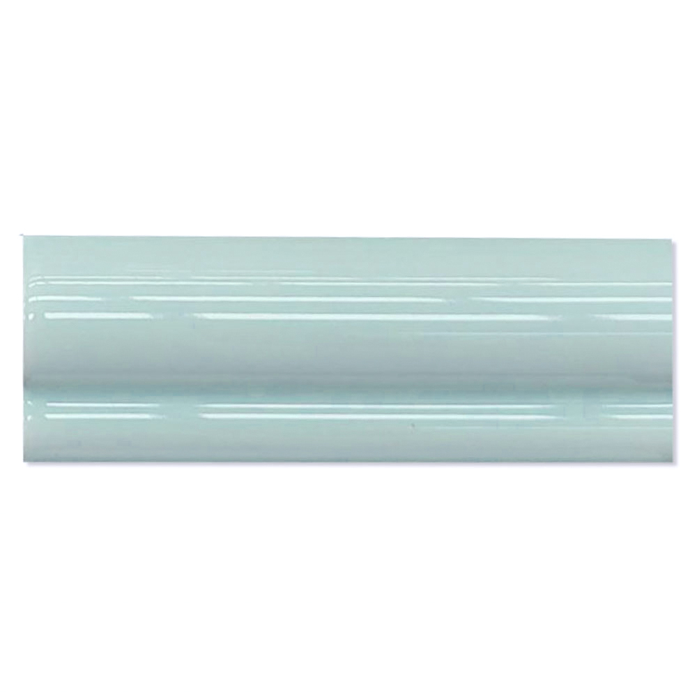 Pissano Veggflis Alboran Aqua Blå Blank 5x15 cm