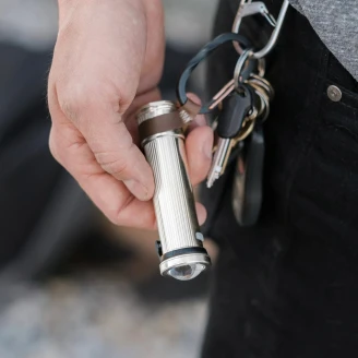 Barebones Lommelykt <strong>Mini Flash</strong>  Sølv