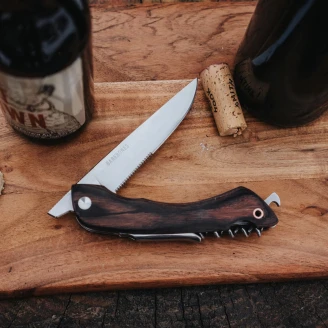 Barebones Foldekniv med Korketrekker <strong>Ivra</strong>  Tre