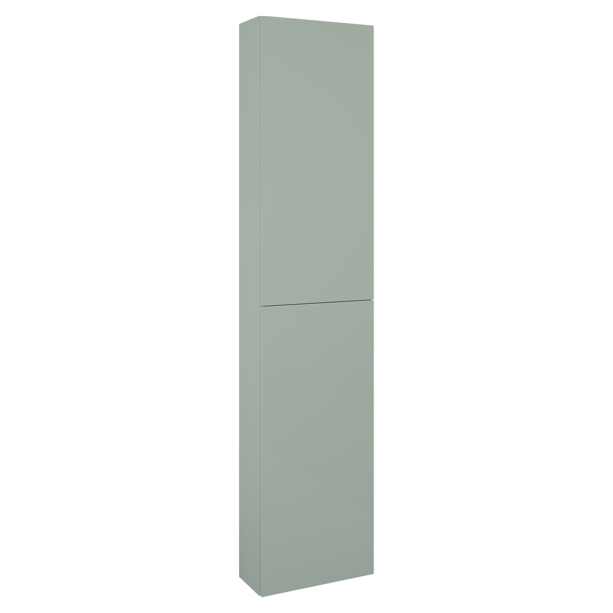 Høyskap Unity med To Dører Grønn Matt 40x12.6x180 cm