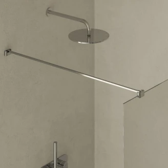 Ravak Dusjvegg Walk-In Air Krom Blank 6 mm 100x200 cm
