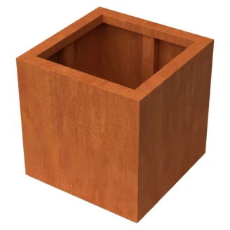 Krukke <strong>Quadrum</strong>  Cortenstål 50 cm