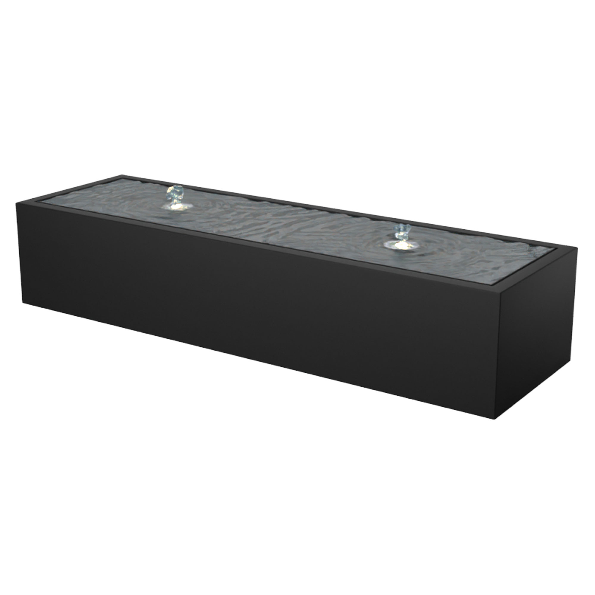 Fontene Ferrix Sort 200x60x40 cm