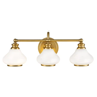 Hinkley Vegglampe Trio <strong>Ainsley</strong>  Messing