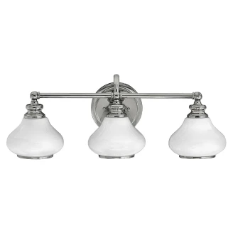 Hinkley Vegglampe Trio <strong>Ainsley</strong>  Krom
