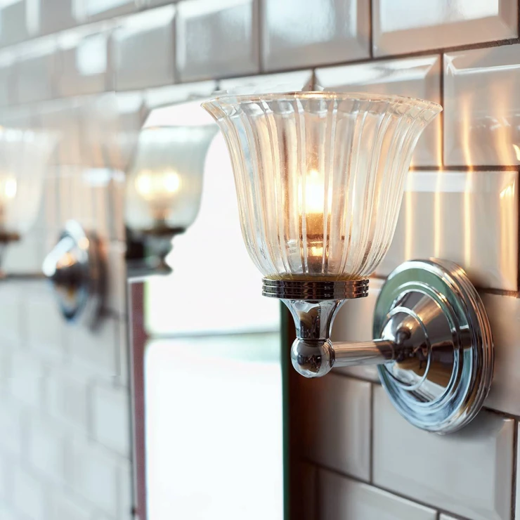 Elstead Vegglampe Austen Krom