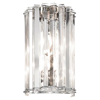 Kichler Vegglampe <strong>Crystal Skye</strong>  Krom