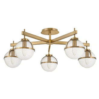 Hinkley Taklampe <strong>Hollis</strong>  Messing, Klar