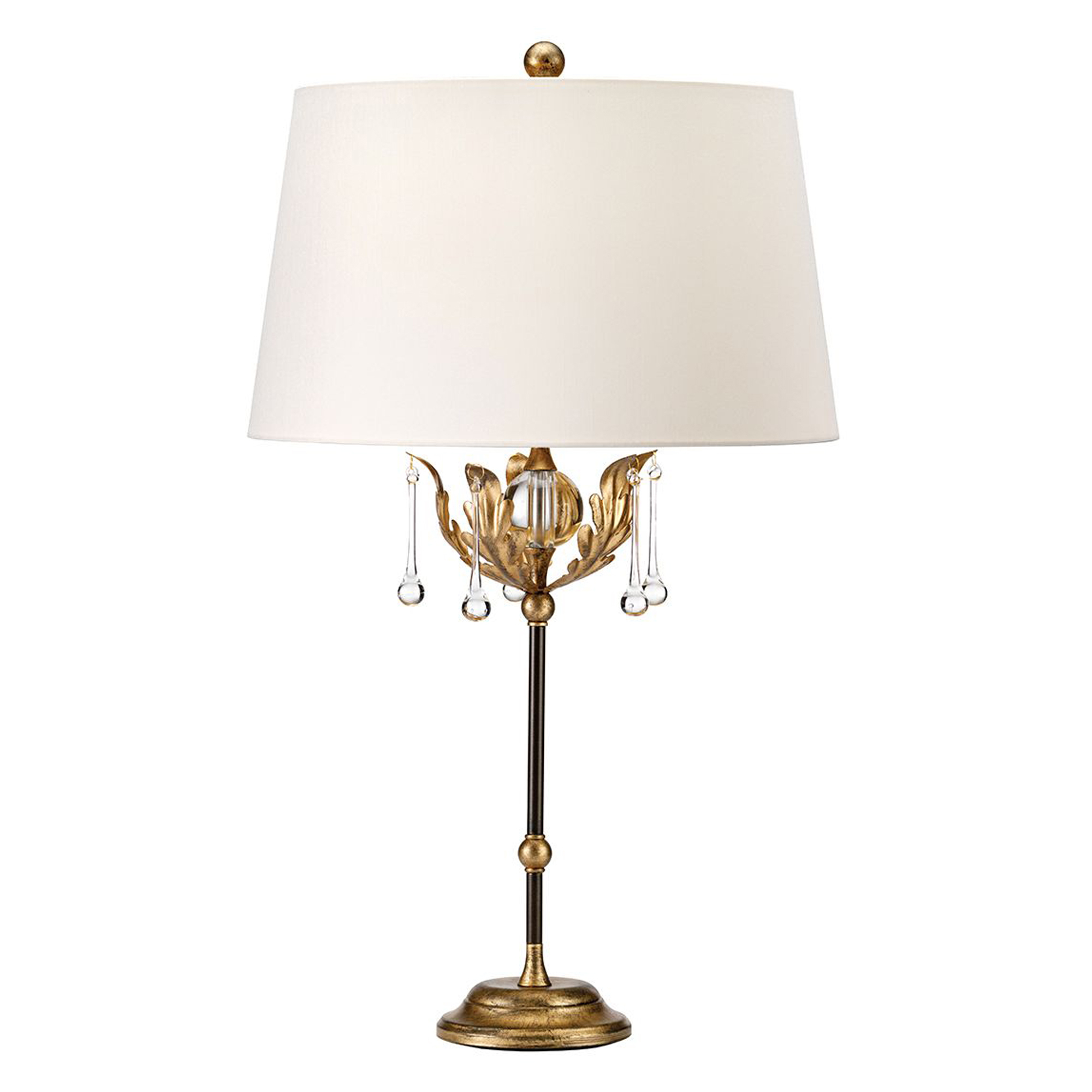 Elstead Bordlampe Amarilli Elfenben, Bronse