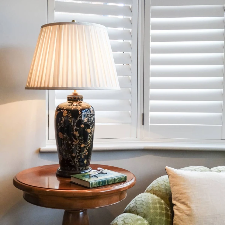 Elstead Bordlampe Black Birds Svart, Gull