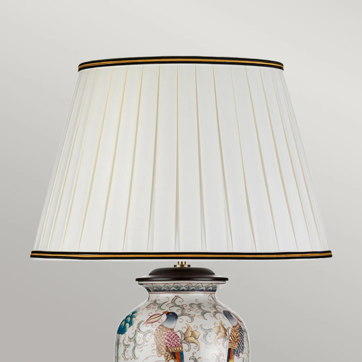 Designer's Lightbox Bordlampe Ping Elfenben, Flerfarget
