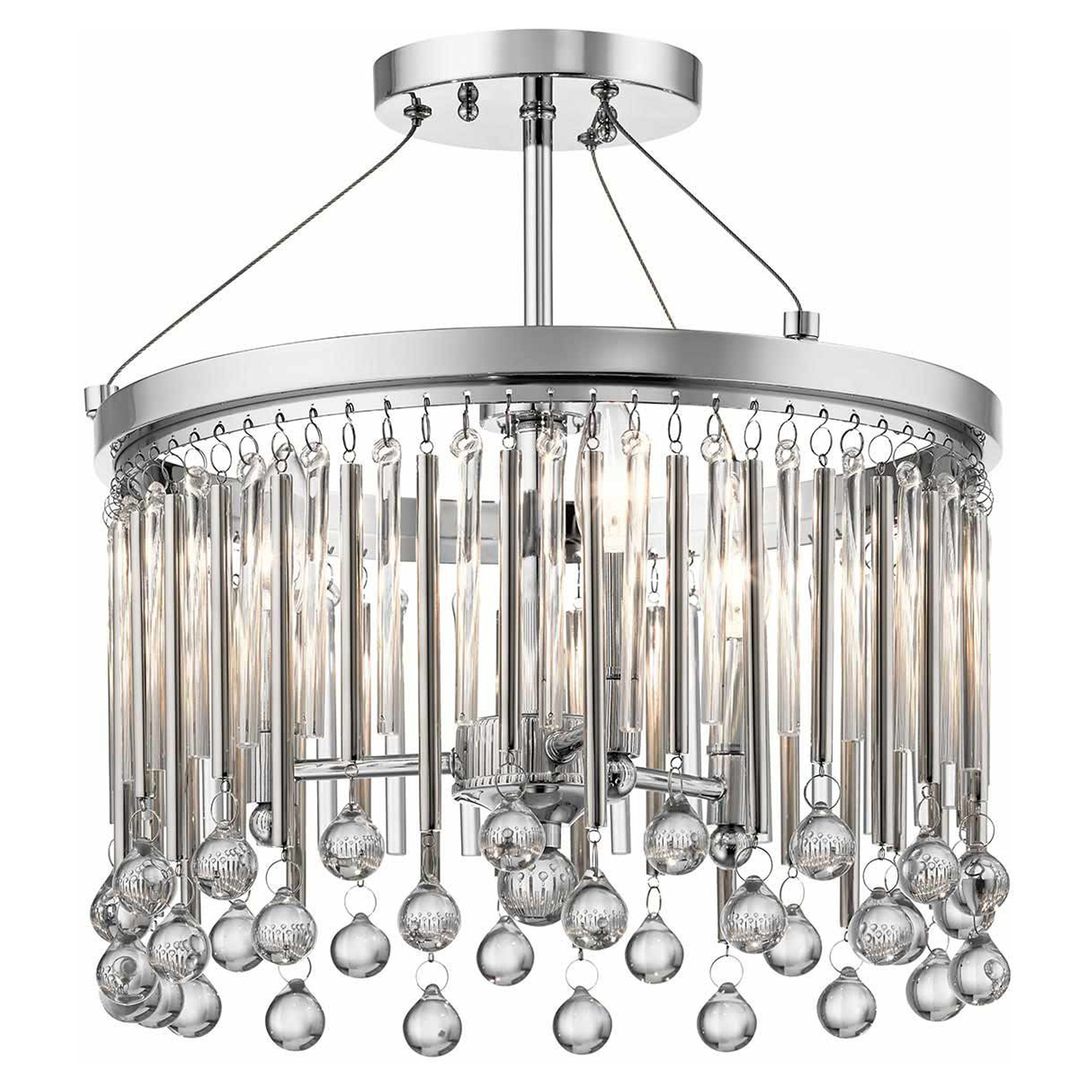 Kichler Taklampe Piper Krom