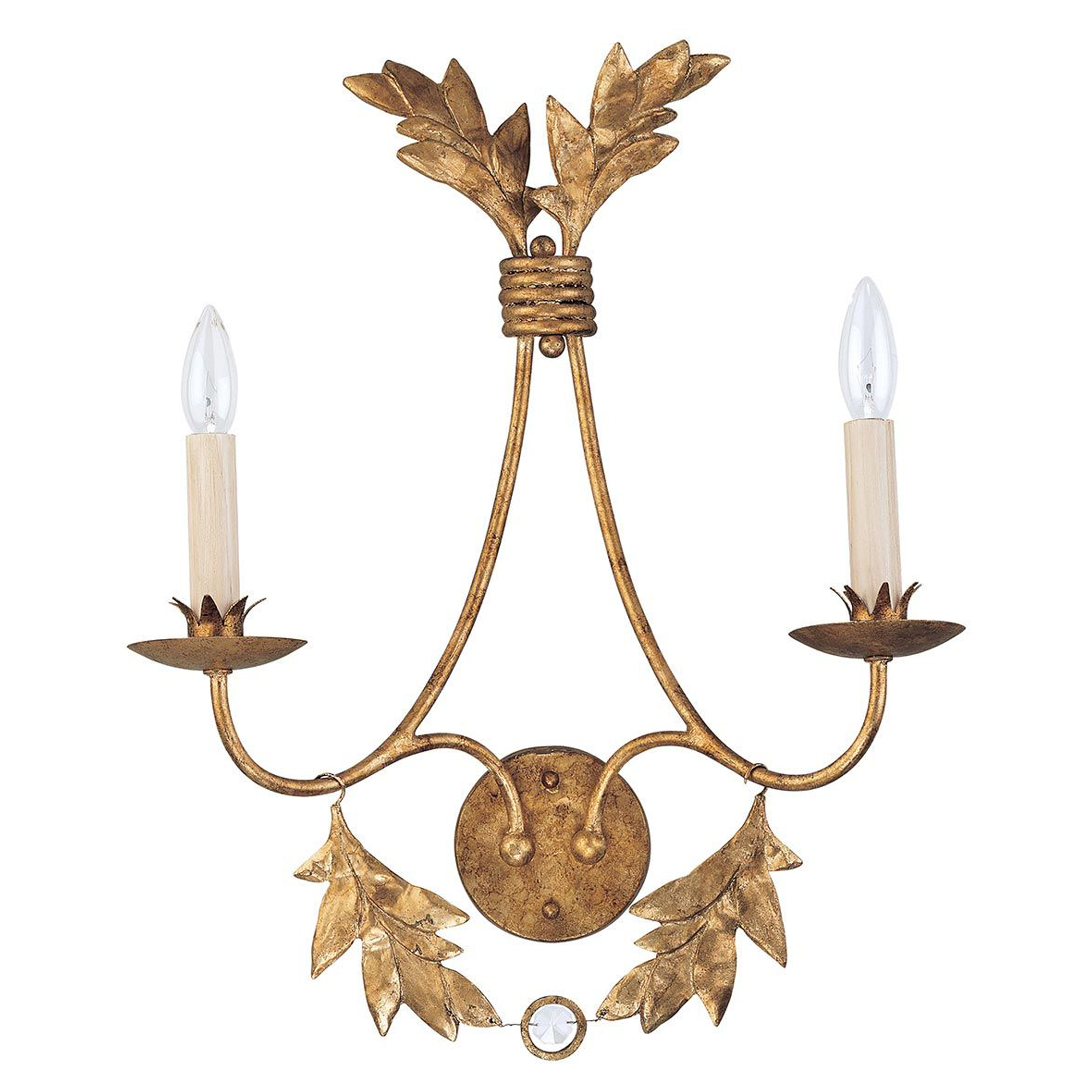 Flambeau Vegglampe Sweet Olive Gull