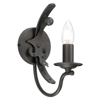 Elstead Vegglampe <strong>Windsor Alpha</strong>  Grafitt