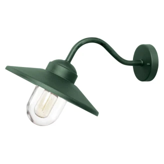 Elstead Vegglampe <strong>Klampenborg</strong>  Grønn