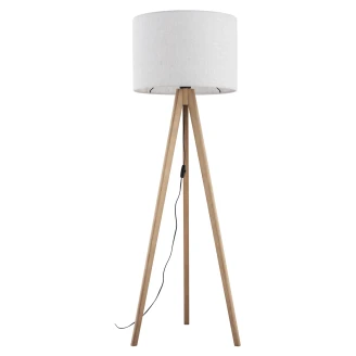 Gulvlampe <strong>Stellar</strong>  Hvit, Tre Matt