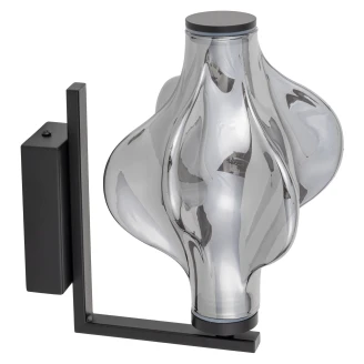 Vegglampe <strong>Edda</strong>  Svart Blank