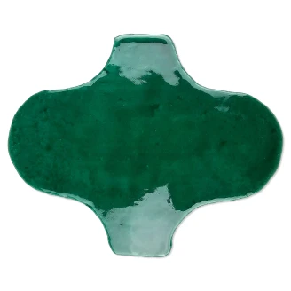 Alteret Håndlaget Veggflis <strong>Doha</strong>  Verde Blank 14x17 cm