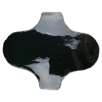 Alteret Håndlaget Veggflis <strong>Doha</strong>  Verde Oscuro Blank 14x17 cm