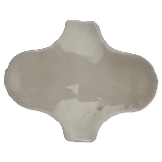 Alteret Håndlaget Veggflis <strong>Doha</strong>  Gris Perla Blank 14x17 cm