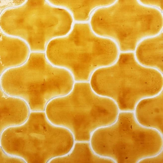 Alteret Håndlaget Veggflis <strong>Doha</strong>  Miel Blank 14x17 cm