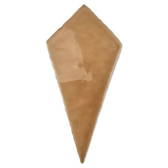 Alteret Håndlaget Veggflis <strong>Kite</strong>  Camel Blank 11x23 cm