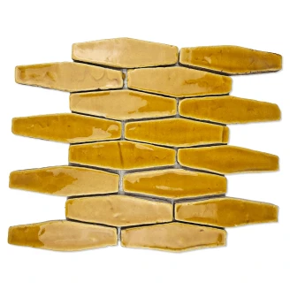 Alteret Håndlaget Mosaikk Veggflis Verona Miel Blank 26x33 (4x13) cm