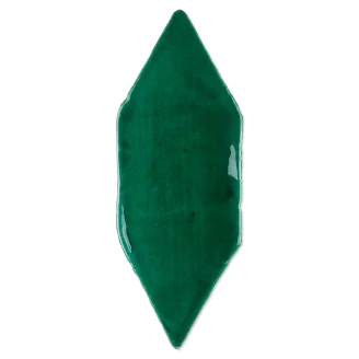 Alteret Håndlaget Veggflis Essenza Verde Blank 7x18 cm