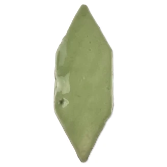 Alteret Håndlaget Veggflis Essenza Verde Jade Blank 7x18 cm