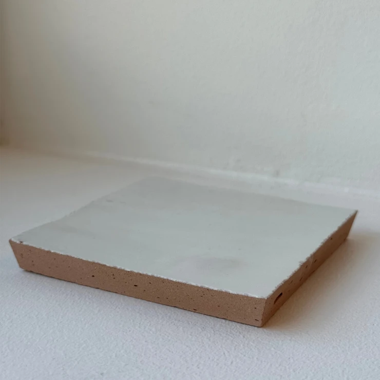Alteret Håndlaget Veggflis Zellige Azul Laguna Blank 10x10 cm