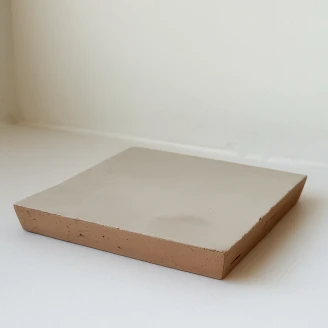 Alteret Håndlaget Veggflis Zellige Gris Perla Blank 10x10 cm