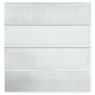Veggflis Lustre Hvit Matt-Blank 1x23 cm