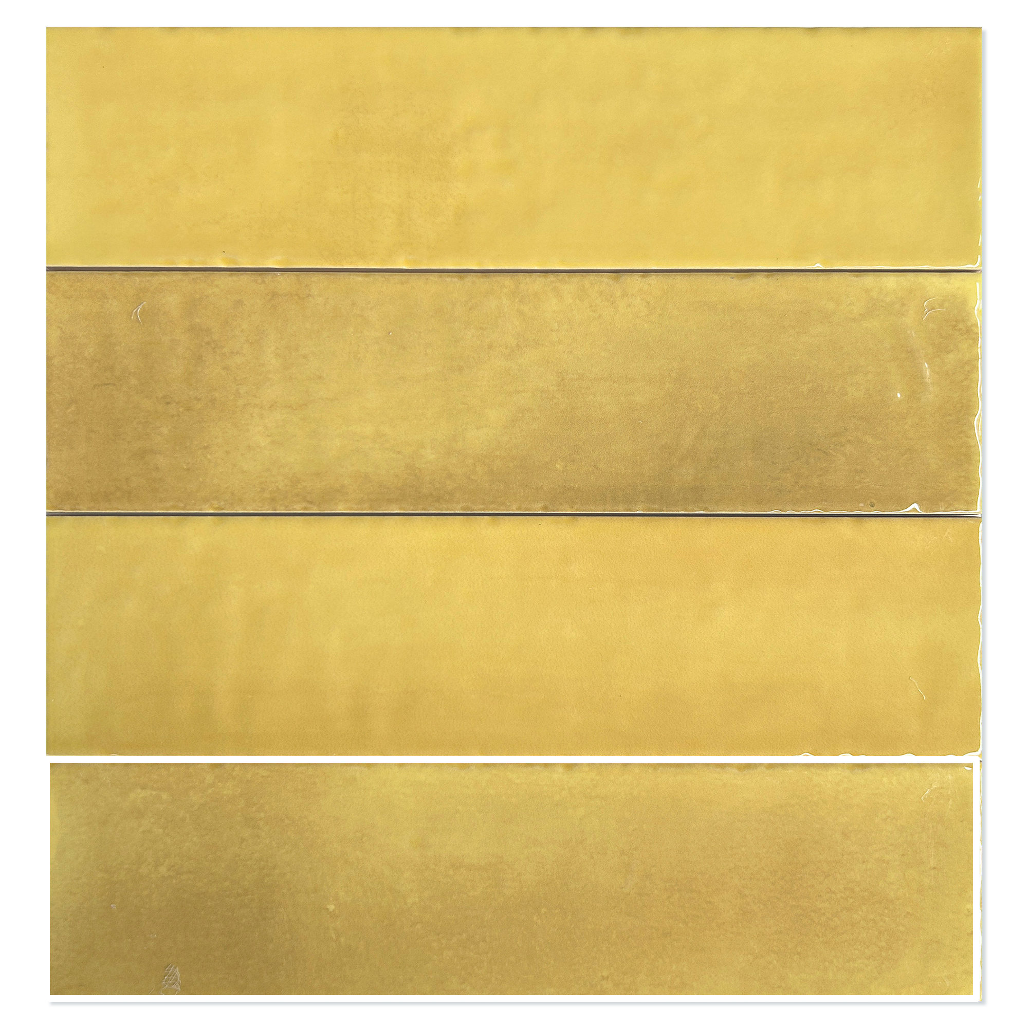 Veggflis Alcazar Blå Blank 8x30 cm