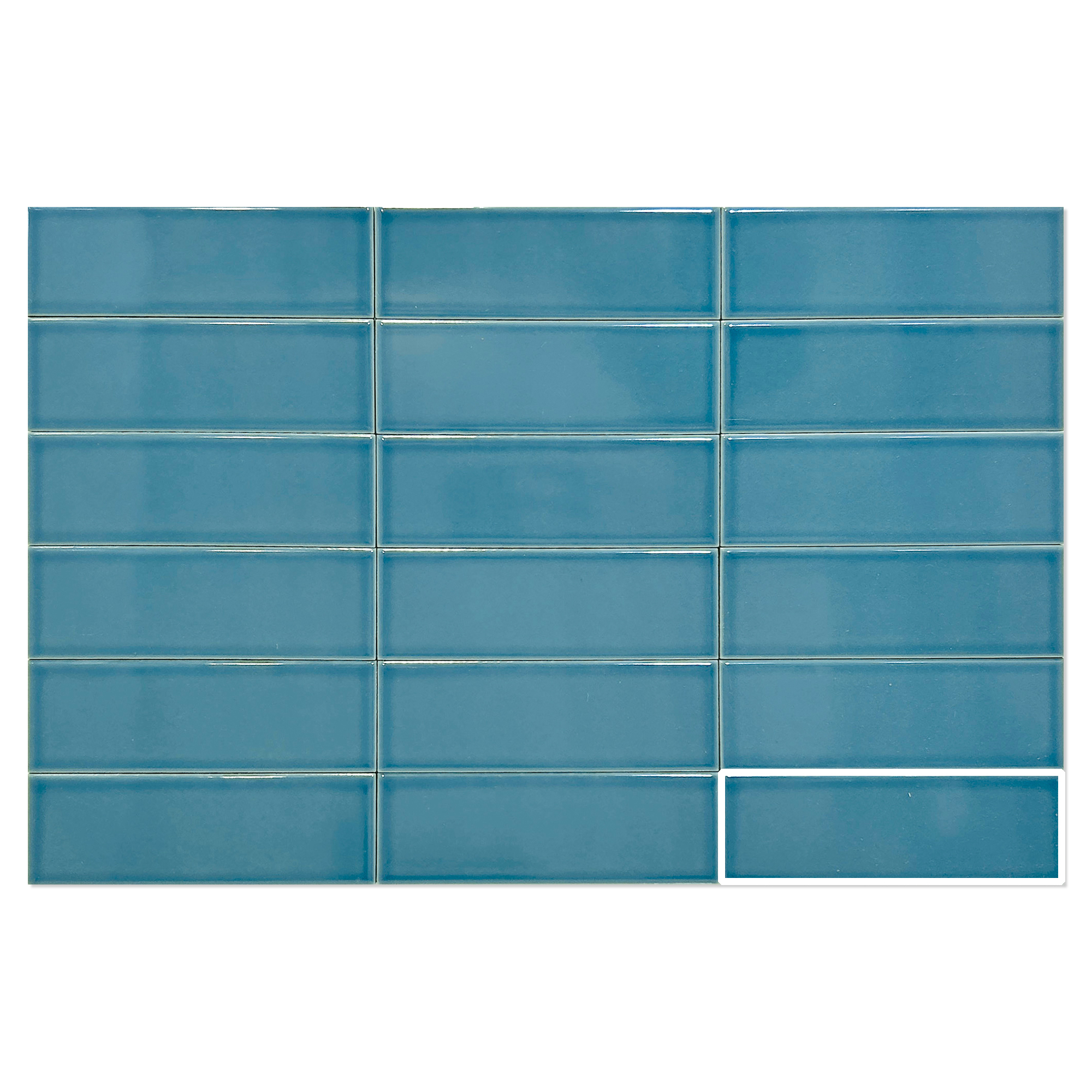 Veggflis Drift Grønn Kit-Kat Blank Relieff 12x35 cm