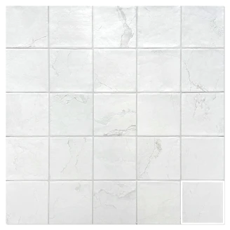 Veggflis Modul Hvit Blank 5x15 cm