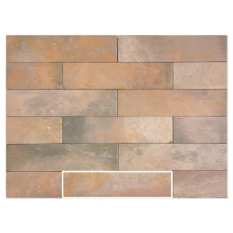Gulvflis <strong>Portlligat</strong>  Mörk Matt 12x12 cm