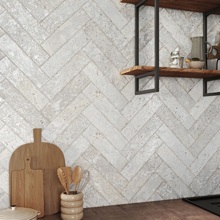 Gulvflis Reef Beige Matt-Blank 12x12 cm