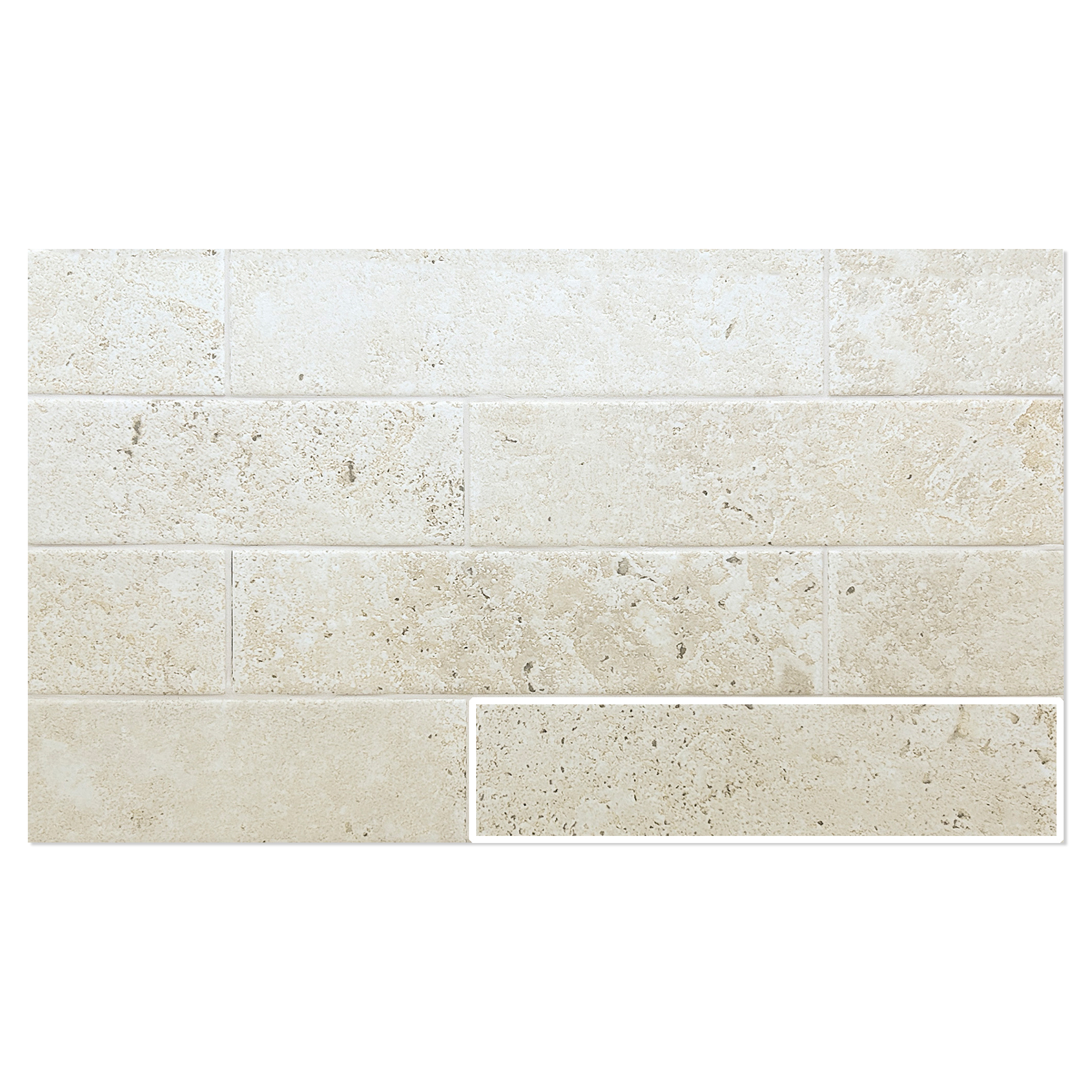 Gulvflis Reef Grå Matt-Blank 12x12 cm