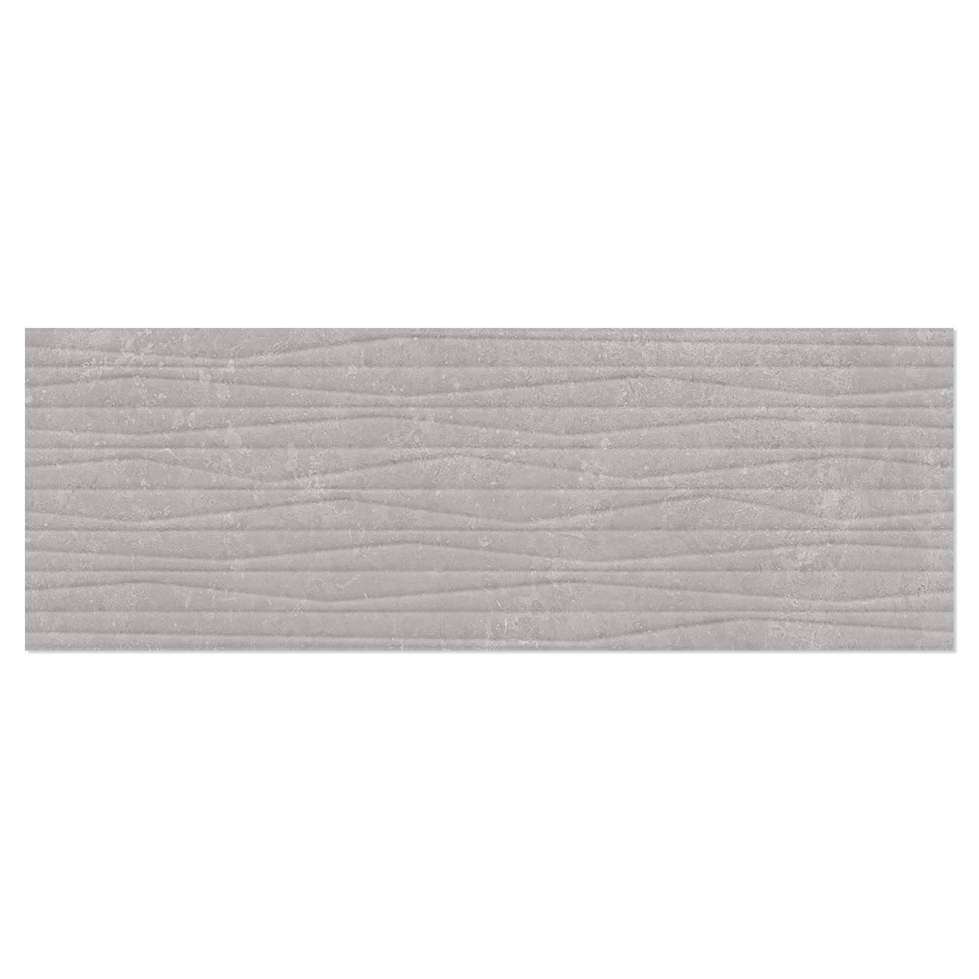Veggflis Kysten Lys Grå Decor Matt Relieff 30x90 cm (Rød Pasta)
