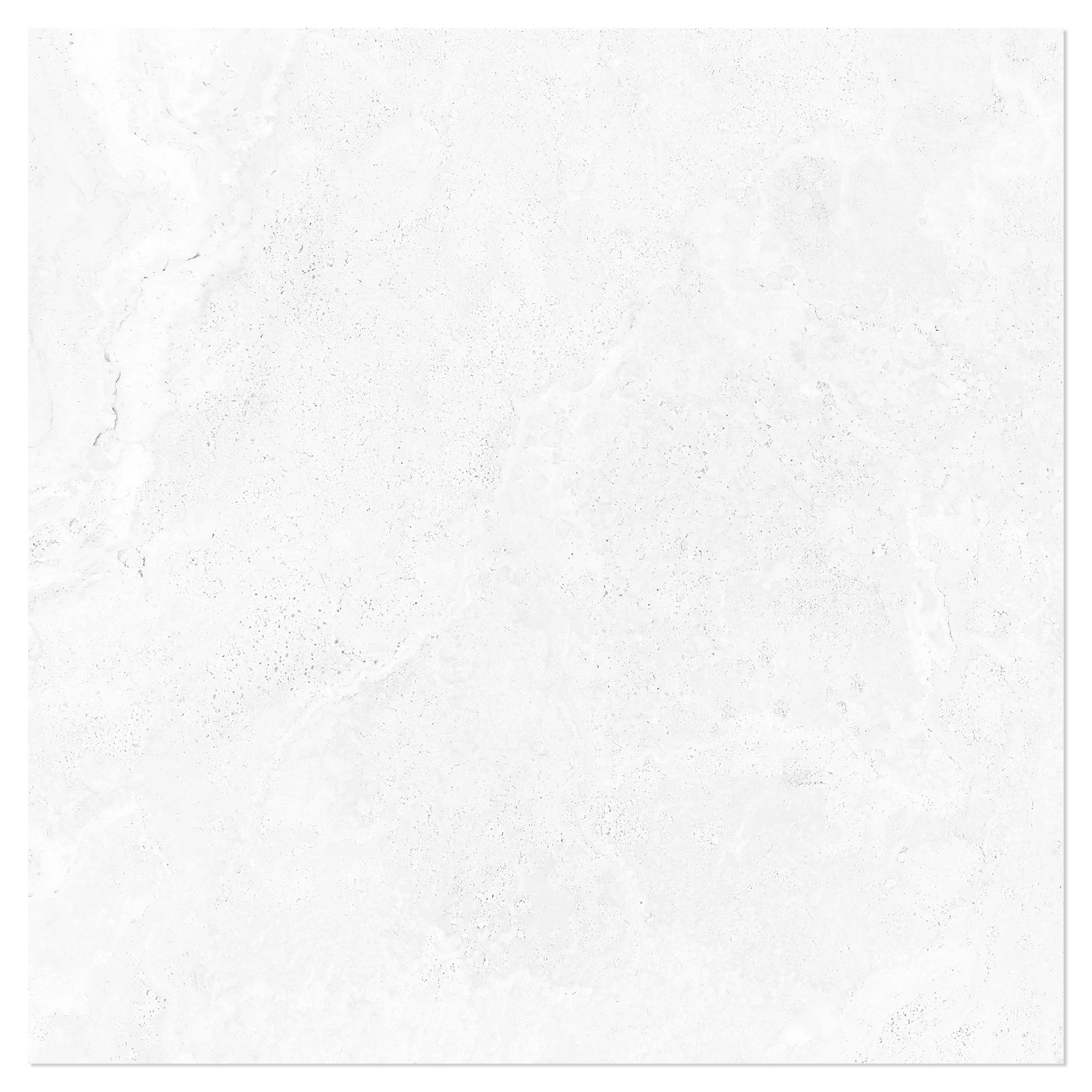 Gulvflis Lenor Hvit Matt-Sateng 90x90 cm