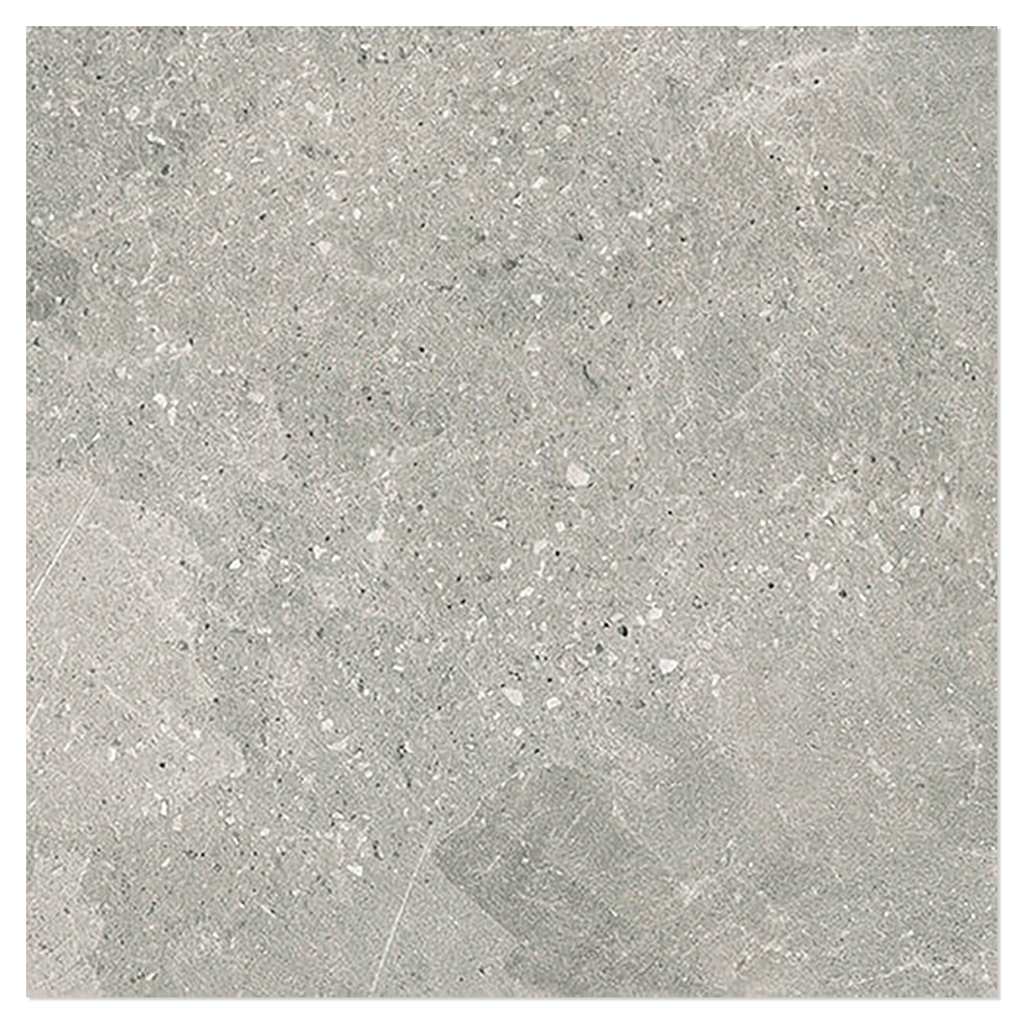 Utendørsflis Nalin Grå Matt 60x60 cm Tykkelse 20 mm