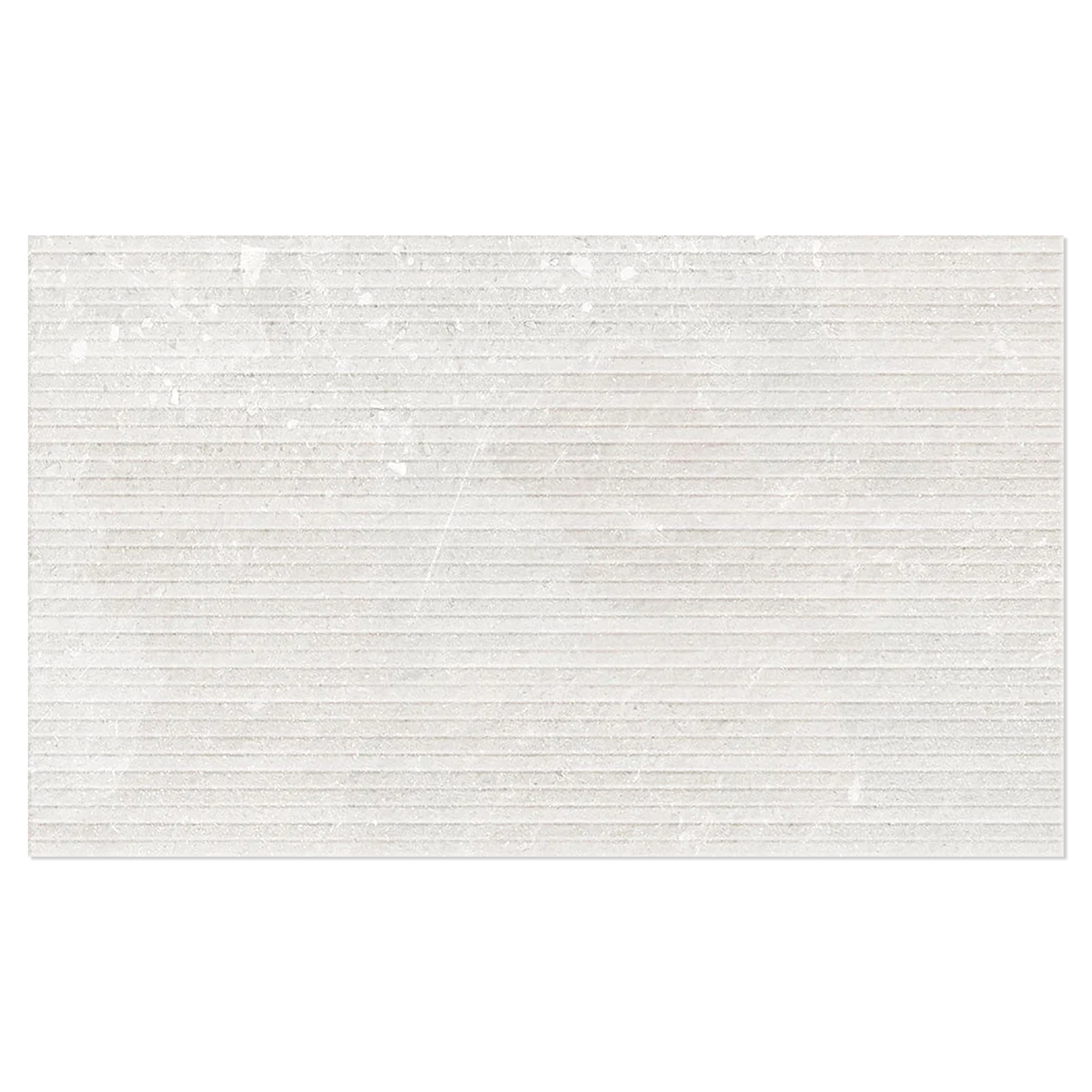 Veggflis Nalin Hvit Matt Relieff 33x55 cm