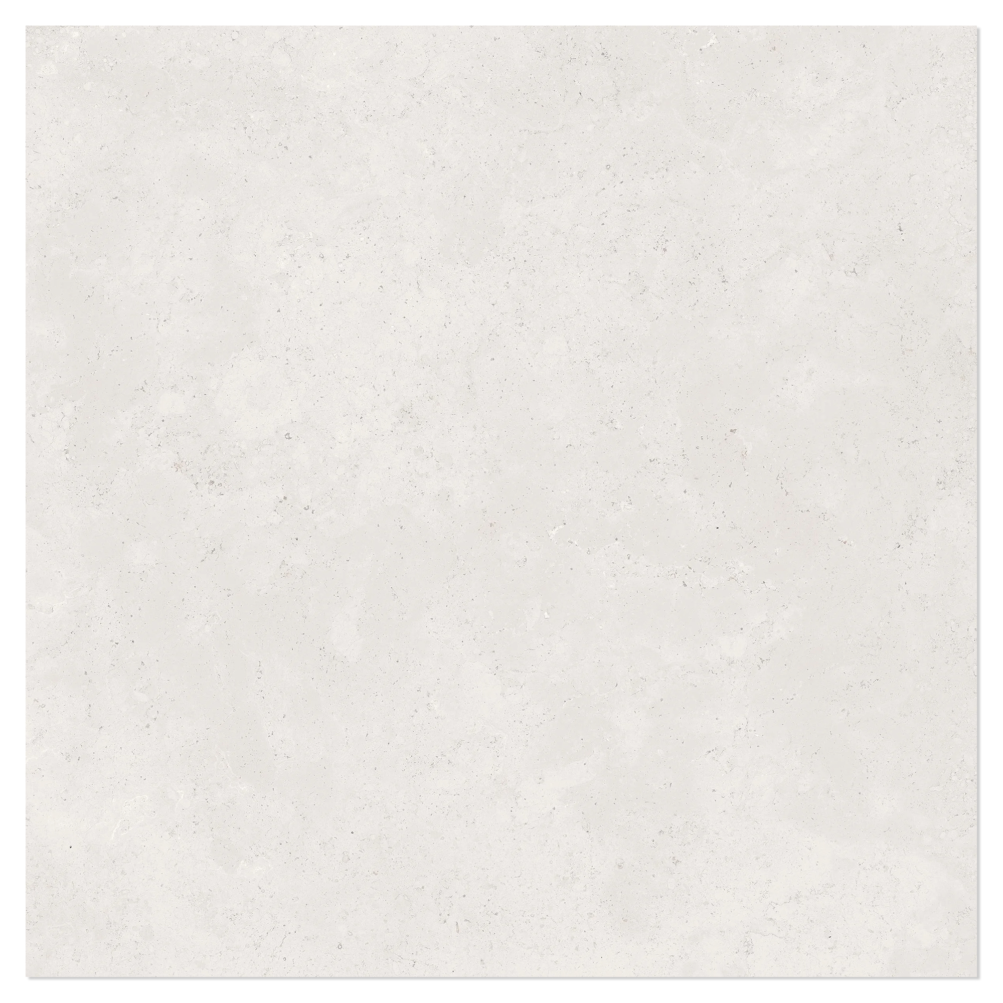 Gulvflis Lieta Hvit Matt-Sateng 120x120 cm