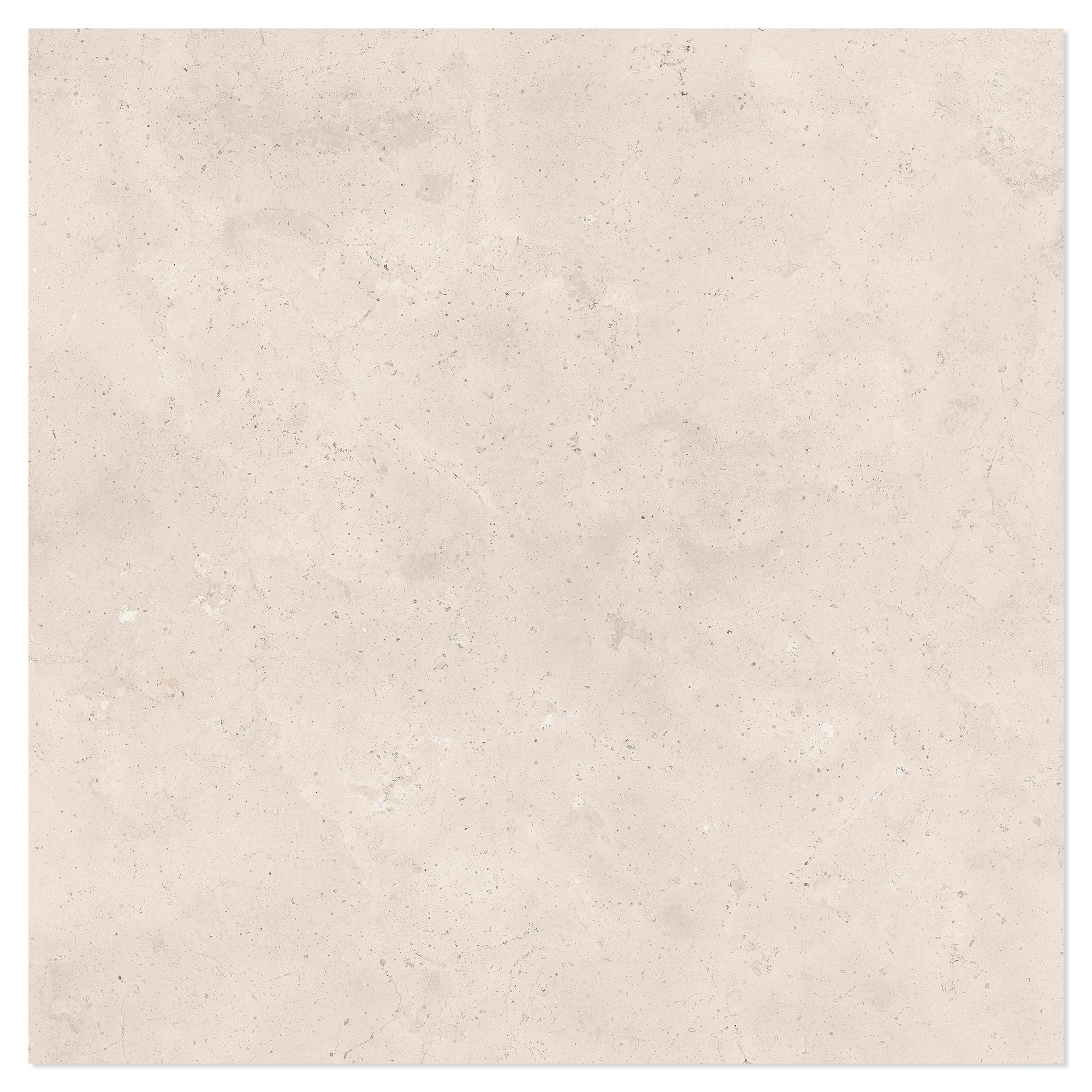 Gulvflis Lieta Beige Matt-Sateng 120x120 cm