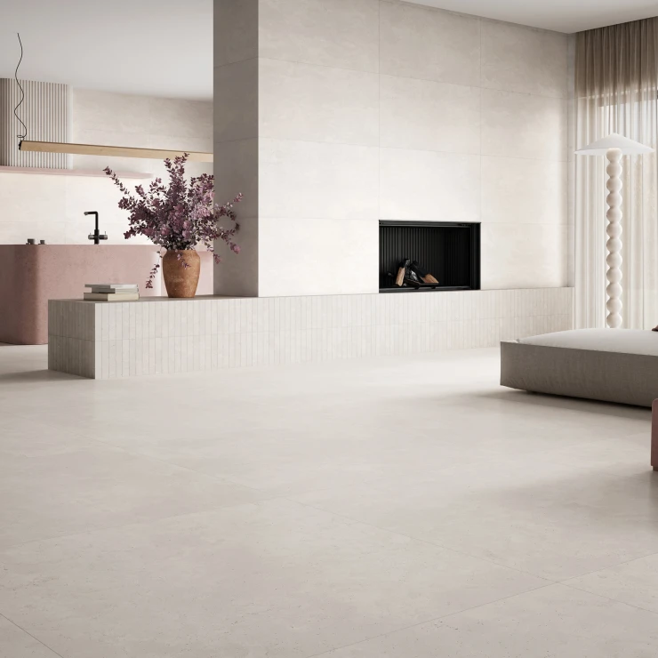 Gulvflis Lieta Hvit Matt 60x120 cm