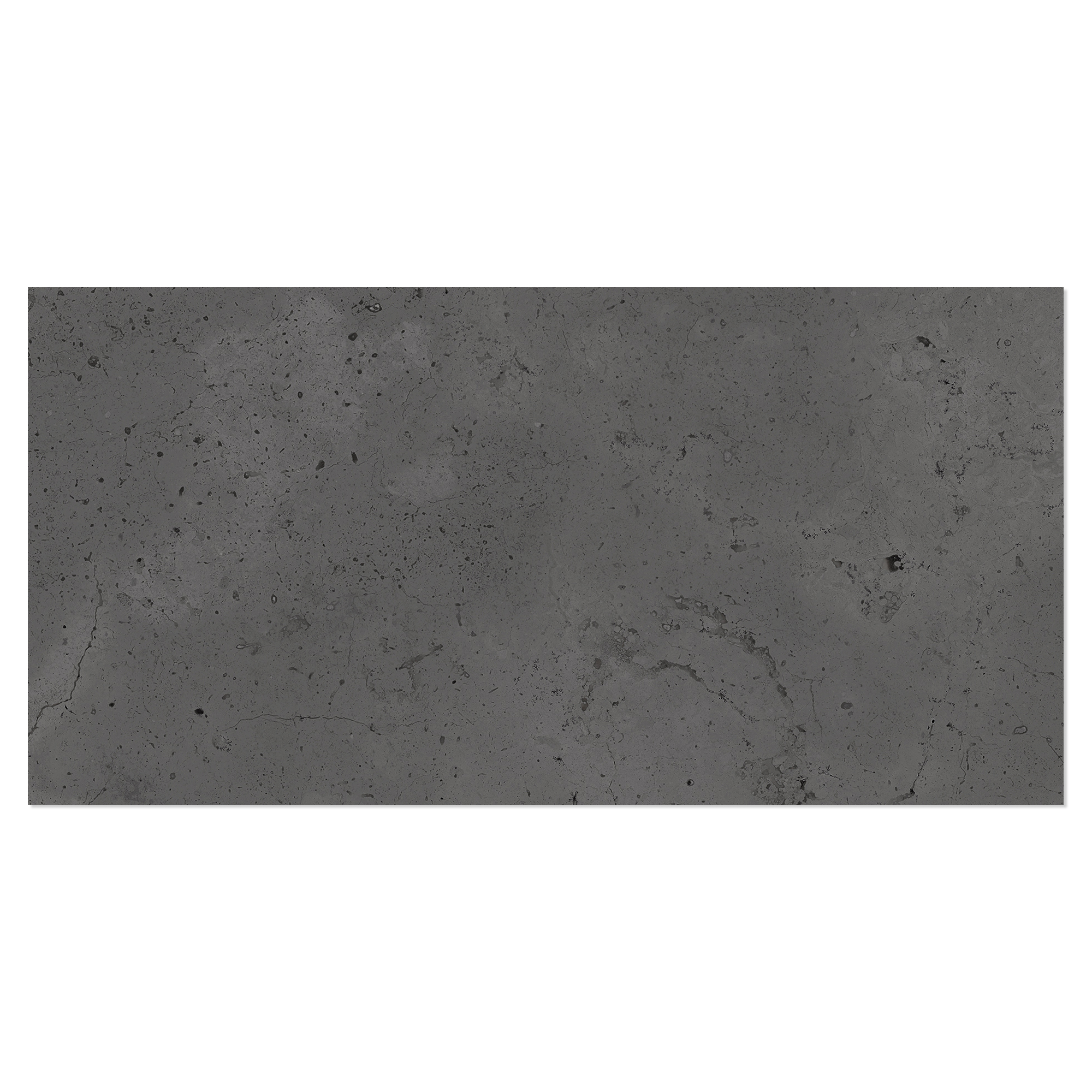 Gulvflis Lieta Svart Matt-Sateng 30x60 cm