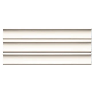 Natucer Veggflis <strong>Jazz Natucer</strong>  Lux Blank Relieff 17x40 cm