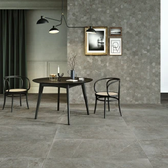 Unicomstarker Sekskant Mosaikk Gulvflis Evostone Natural Matt 30x34 (9.7x11.2) cm