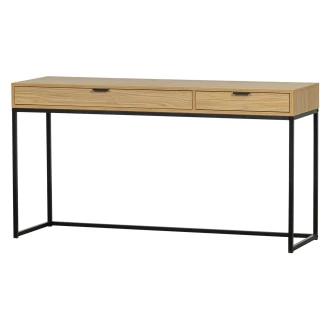 Woood Sofabord Mael Svart 120x50 cm