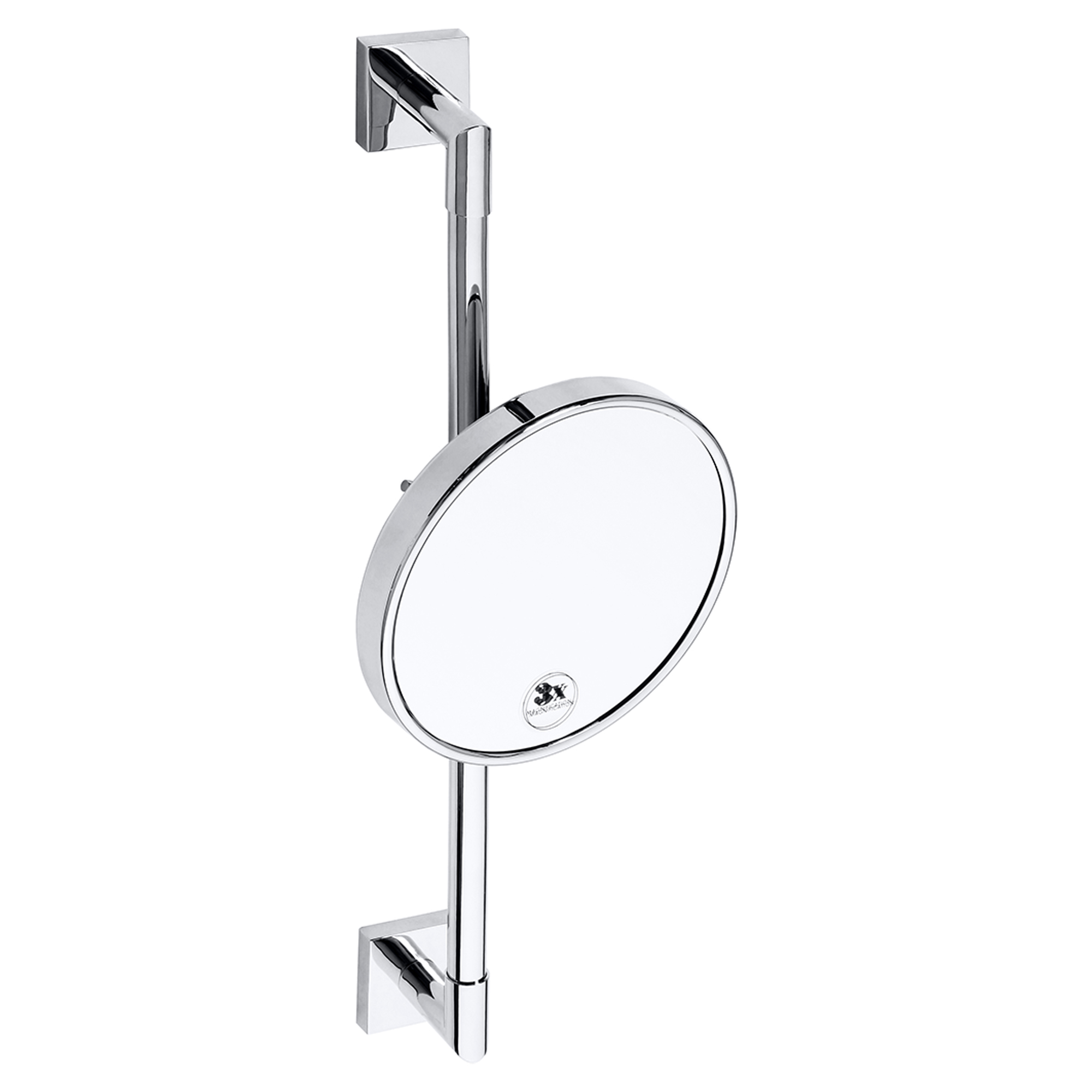 Sminkespeil Edris Krom Blank 20 cm